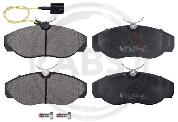 Set placute frana,frana disc punte fata (37172 ABS) Citroen,FIAT,PEUGEOT