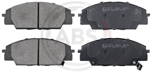 Set placute frana,frana disc punte fata (37174 ABS) HONDA