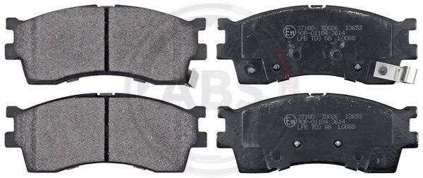 Set placute frana,frana disc punte fata (37180 ABS) KIA