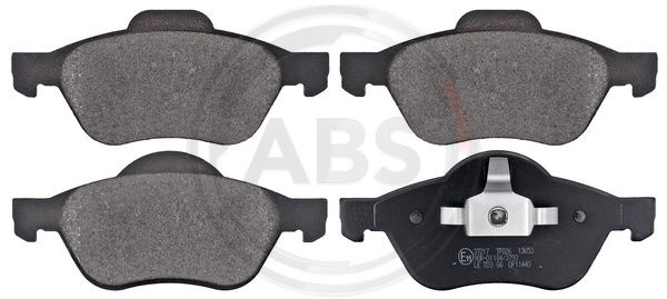Set placute frana,frana disc punte fata (37217 ABS) RENAULT