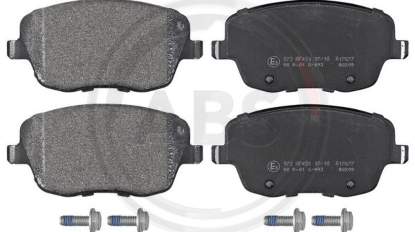 Set placute frana,frana disc punte fata (37241 ABS) SEAT,SKODA,VW