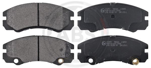 Set placute frana,frana disc punte fata (37257 ABS) OPEL,VAUXHALL
