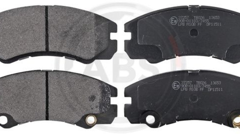 Set placute frana,frana disc punte fata (37257 ABS) OPEL,VAUXHALL