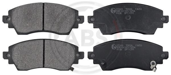 Set placute frana,frana disc punte fata (37269 ABS) TOYOTA