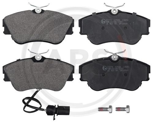 Set placute frana,frana disc punte fata (37274 ABS) VW