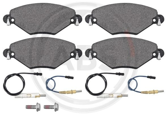 Set placute frana,frana disc punte fata (37277 ABS) Citroen