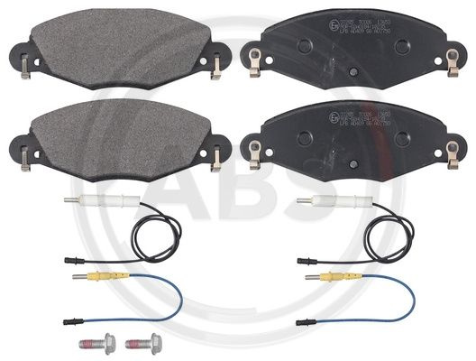 Set placute frana,frana disc punte fata (37285 ABS) Citroen