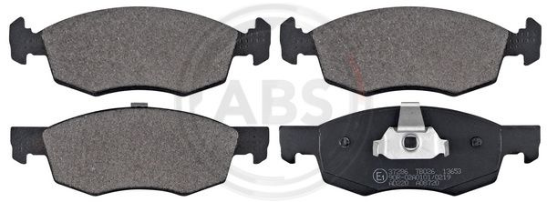Set placute frana,frana disc punte fata (37286 ABS) FIAT