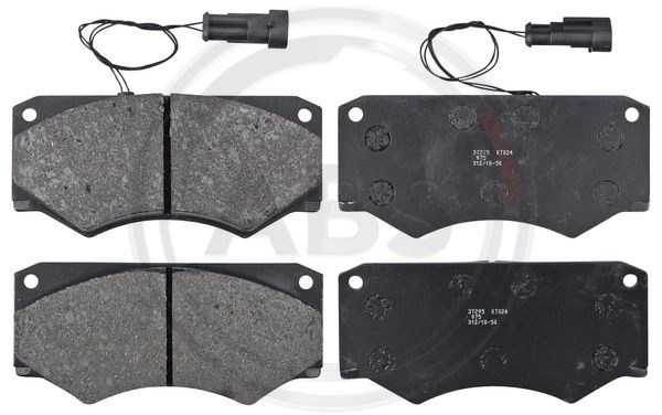 Set placute frana,frana disc punte fata (37295 ABS) IVECO