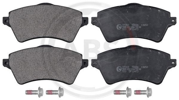 Set placute frana,frana disc punte fata (37303 ABS) LAND ROVER