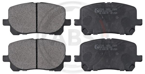 Set placute frana,frana disc punte fata (37328 ABS) TOYOTA