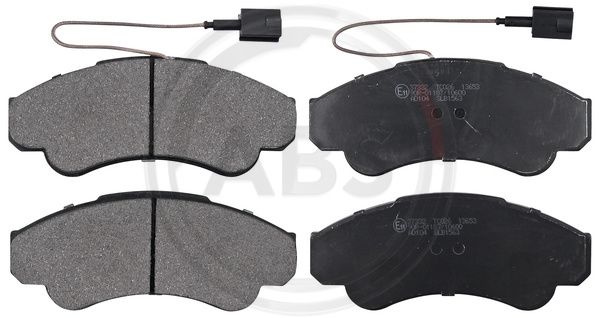 Set placute frana,frana disc punte fata (37332 ABS) Citroen,FIAT,PEUGEOT