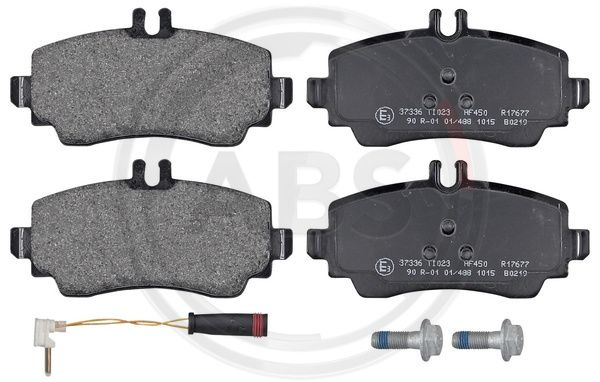 Set placute frana,frana disc punte fata (37336 ABS) MERCEDES-BENZ