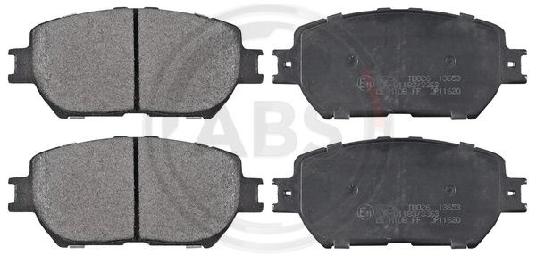 Set placute frana,frana disc punte fata (37356 ABS) LEXUS,TOYOTA