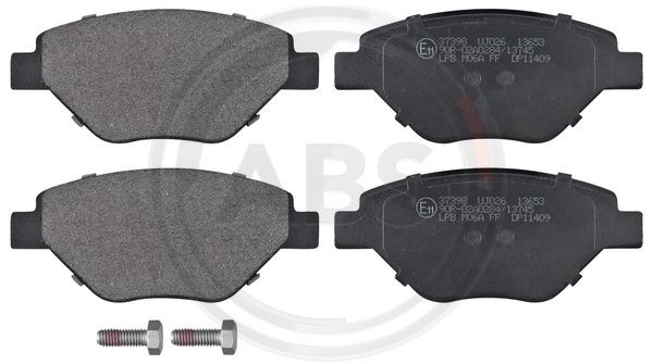 Set placute frana,frana disc punte fata (37398 ABS) RENAULT
