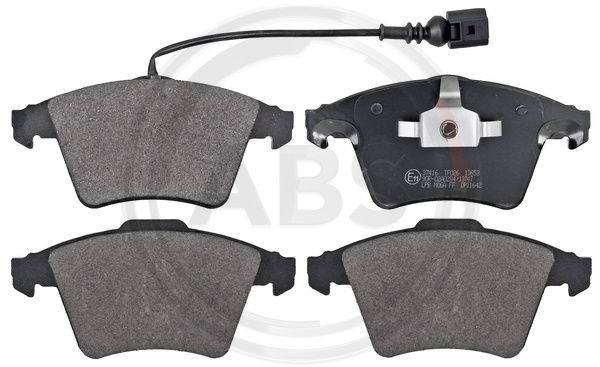 Set placute frana,frana disc punte fata (37416 ABS) VW