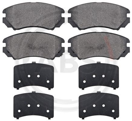 Set placute frana,frana disc punte fata (37423 ABS) HYUNDAI,KIA