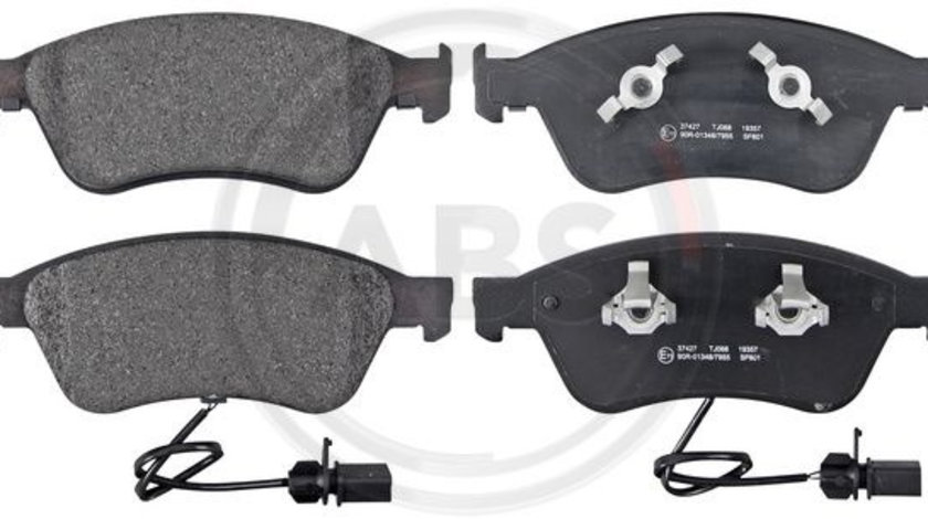 Set placute frana,frana disc punte fata (37427 ABS) AUDI,VW