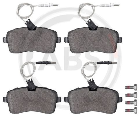 Set placute frana,frana disc punte fata (37430 ABS) PEUGEOT