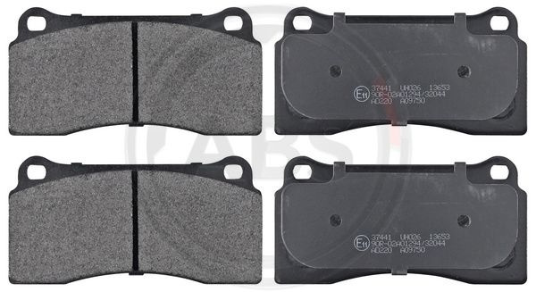 Set placute frana,frana disc punte fata (37441 ABS) DAIMLER,JAGUAR