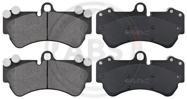 Set placute frana,frana disc punte fata (37445 ABS) PORSCHE,VW