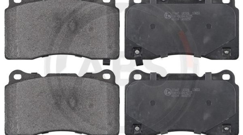 Set placute frana,frana disc punte fata (37447 ABS) CADILLAC,CHEVROLET,HONDA,MITSUBISHI,MITSUBISHI (BJC),SUBARU,TESLA