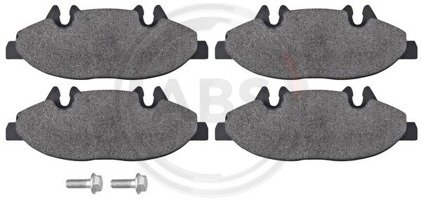 Set placute frana,frana disc punte fata (37449 ABS) MERCEDES-BENZ