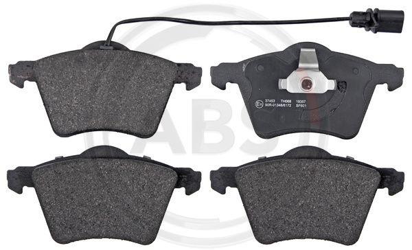 Set placute frana,frana disc punte fata (37453 ABS) FORD,SEAT,VW