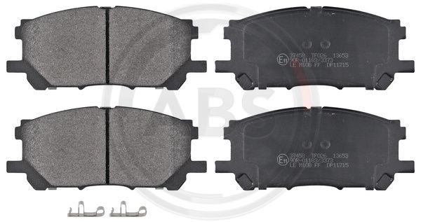 Set placute frana,frana disc punte fata (37458 ABS) LEXUS,TOYOTA