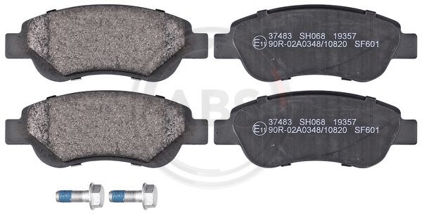 Set placute frana,frana disc punte fata (37483 ABS) Citroen,PEUGEOT,TOYOTA