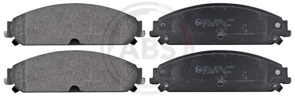 Set placute frana,frana disc punte fata (37511 ABS) CHRYSLER,LANCIA