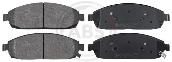 Set placute frana,frana disc punte fata (37517 ABS) JEEP