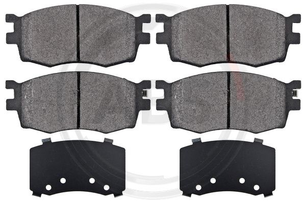 Set placute frana,frana disc punte fata (37520 ABS) HYUNDAI,KIA
