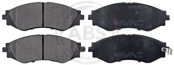 Set placute frana,frana disc punte fata (37526 ABS) CHEVROLET,DAEWOO
