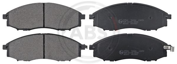 Set placute frana,frana disc punte fata (37541 ABS) NISSAN