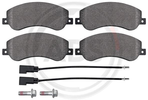 Set placute frana,frana disc punte fata (37558 ABS) FORD