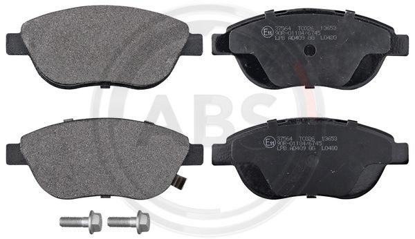 Set placute frana,frana disc punte fata (37564 ABS) OPEL,VAUXHALL