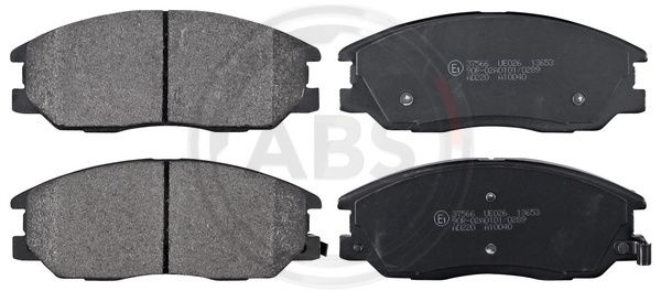 Set placute frana,frana disc punte fata (37566 ABS) HYUNDAI