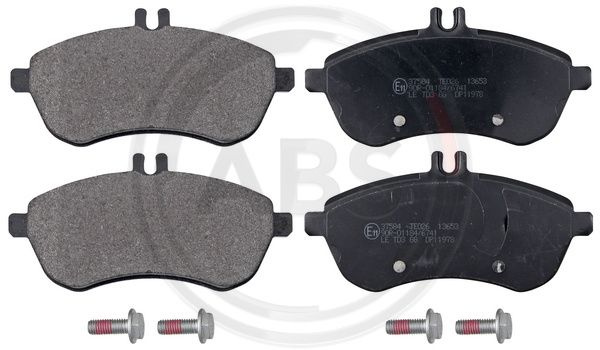 Set placute frana,frana disc punte fata (37584 ABS) MERCEDES-BENZ
