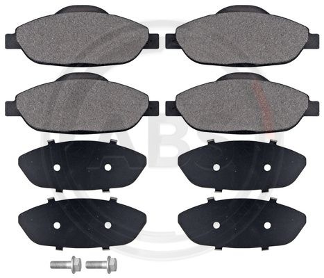 Set placute frana,frana disc punte fata (37607 ABS) PEUGEOT