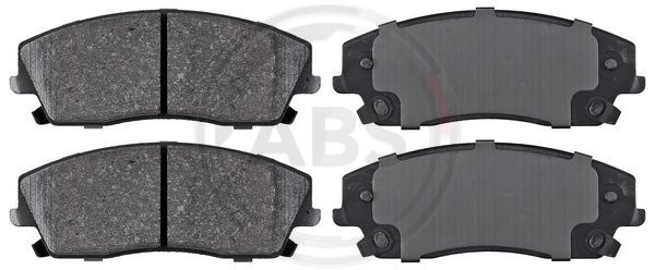 Set placute frana,frana disc punte fata (37609 ABS) CHRYSLER,DODGE