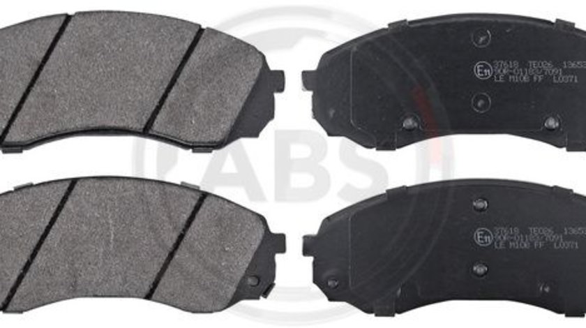 Set placute frana,frana disc punte fata (37618 ABS) HYUNDAI,KIA