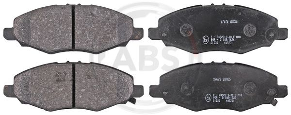 Set placute frana,frana disc punte fata (37672 ABS) TOYOTA