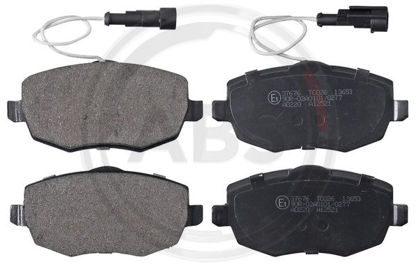 Set placute frana,frana disc punte fata (37676 ABS) LANCIA