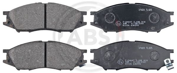 Set placute frana,frana disc punte fata (37680 ABS) NISSAN