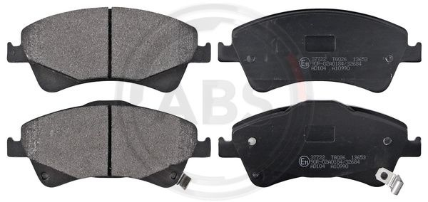 Set placute frana,frana disc punte fata (37722 ABS) TOYOTA