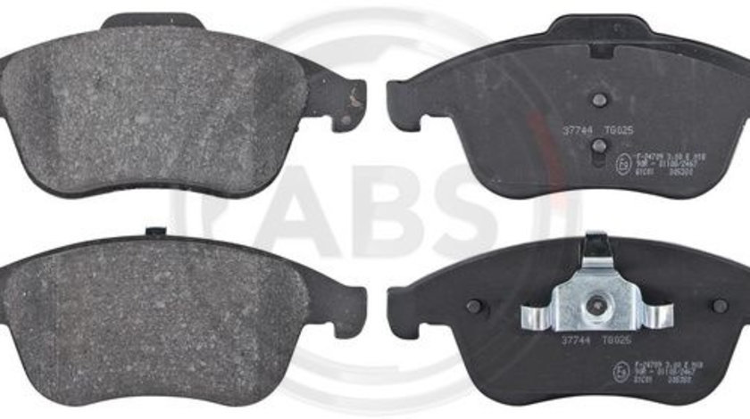 Set placute frana,frana disc punte fata (37744 ABS) RENAULT