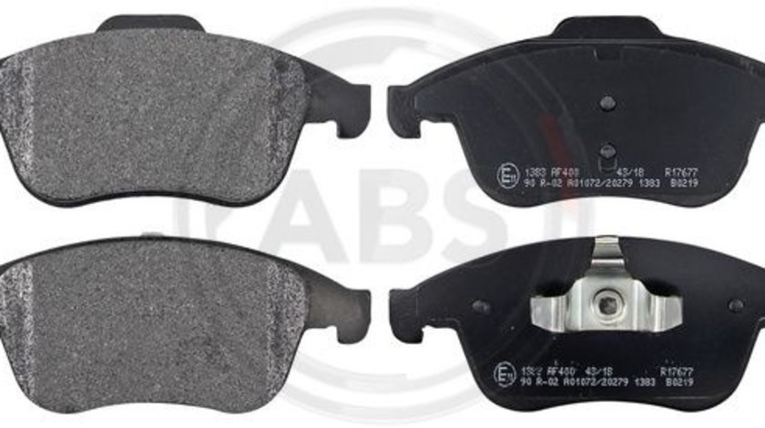 Set placute frana,frana disc punte fata (37749 ABS) RENAULT