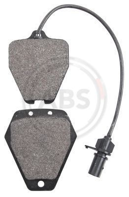 Set placute frana,frana disc punte fata (37758 ABS) AUDI