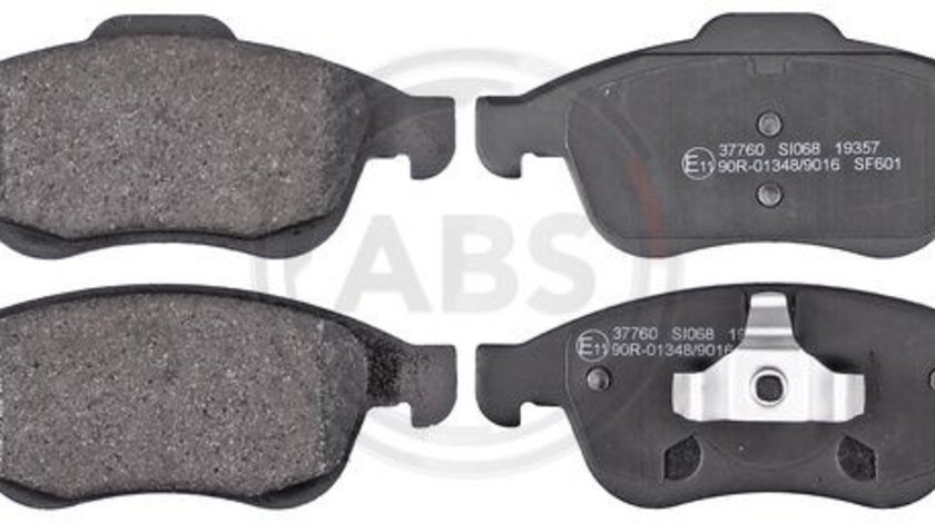 Set placute frana,frana disc punte fata (37760 ABS) DACIA,NISSAN,RENAULT